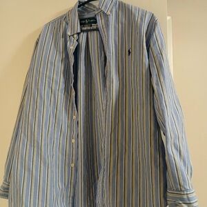 Polo by Ralph Lauren Blue Casual Button Down Shirt